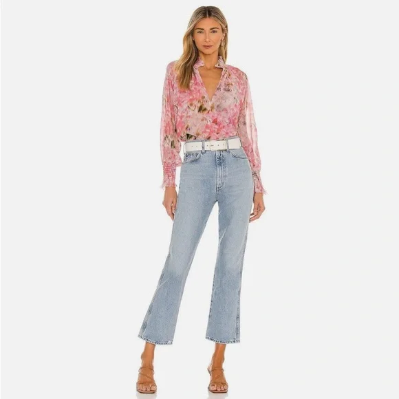 Misa Los Angeles Alexis Women’s Top in Taza Floral - Picture 3 of 9